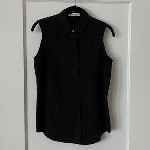 Everlane Silk Sleeveless Blouse